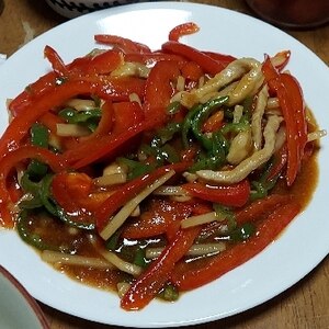 青椒肉絲（豆板醬入り）